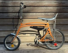 SwingBike Vintage Swing Bike Bicycle Orange Original