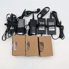 Assorted Dell 130W Type-C and Round Tip Laptop Chargers/Adapters Lot of 8