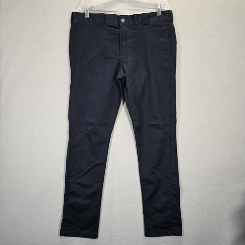 Dickies Skinny Straight Pants Men’s Blue Size 36 X 32 - Picture 1 of 12