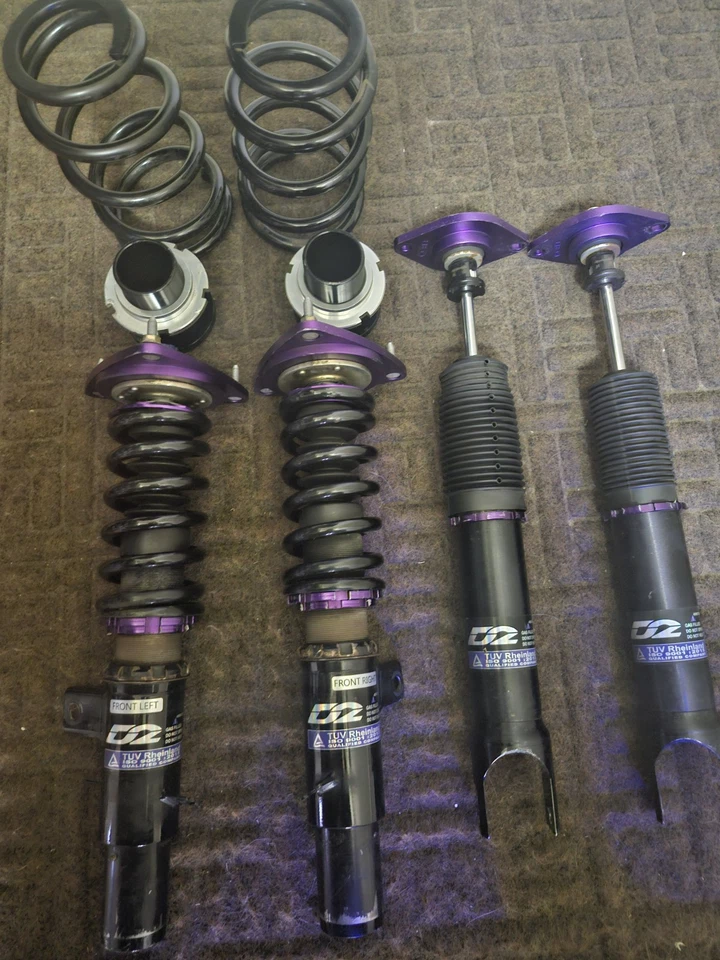 D2 Racing RS Adjustable Coilovers for 19-23 Nissan Altima FWD - Image 2 of 4