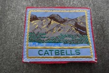 Catbells Woven Cloth Patch Badge (L91S)