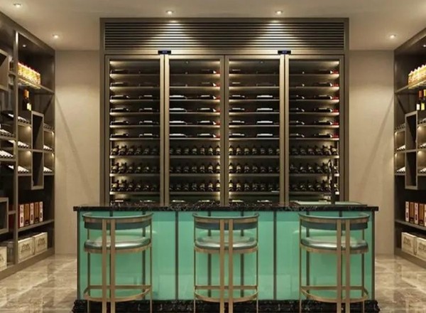 Weinarchiv WeinküHlschrank Weinablage Weinschrank Flaschenregal WeinmöBel-image