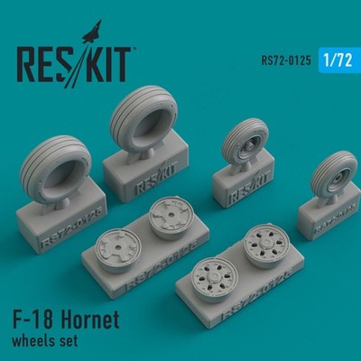 ResKit RS72-0125 - 1:72 F/A-18 Hornet wheels set