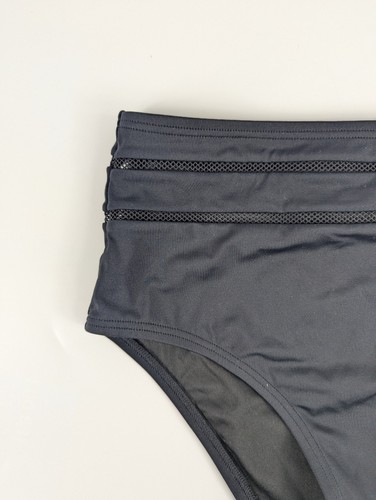 NWOT Victorias Secret High Waist Swim Bikini Bottom Mesh See Through Detail SM - Picture 3 of 6
