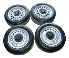 VW Golf Polo Kompletträder Stahlfelgen 4x100 14 Zoll Allwetterreifen 185/60 R14