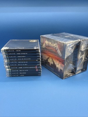 Metallica Japan SHM-CD UICY 10 CD Set + Ride The Lightning Master Of Puppets Box
