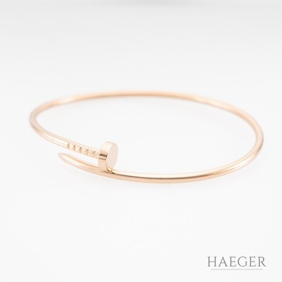 Cartier Juste un Clou Armreif | 19 cm | 750/- Roségold | Full Set 2023