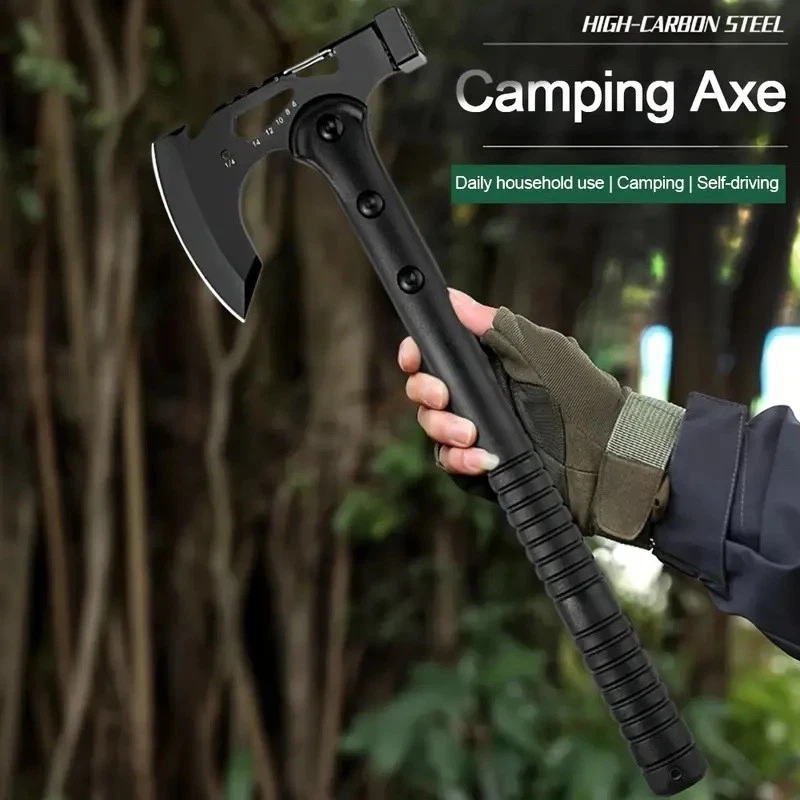 Assault Multi-Functional Tactical Axe 15" OAL with Black Polypropylene Handle - Image 3 of 4