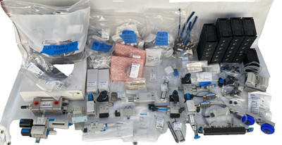HUGE Lot of 300+ FESTO Pneumatic Components