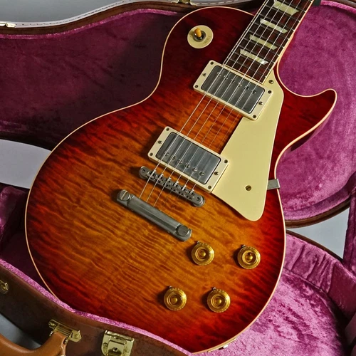 Gibson 1958 Les PaulStandard Vos HandSelected FactoryBurst Weight 3.91 Kg 520417