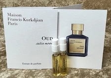 Oud Satin Mood M.F. Kurkdjan 2X Samples Extrait De Parfum 0.06 Fl. Oz/ 2Ml Spray