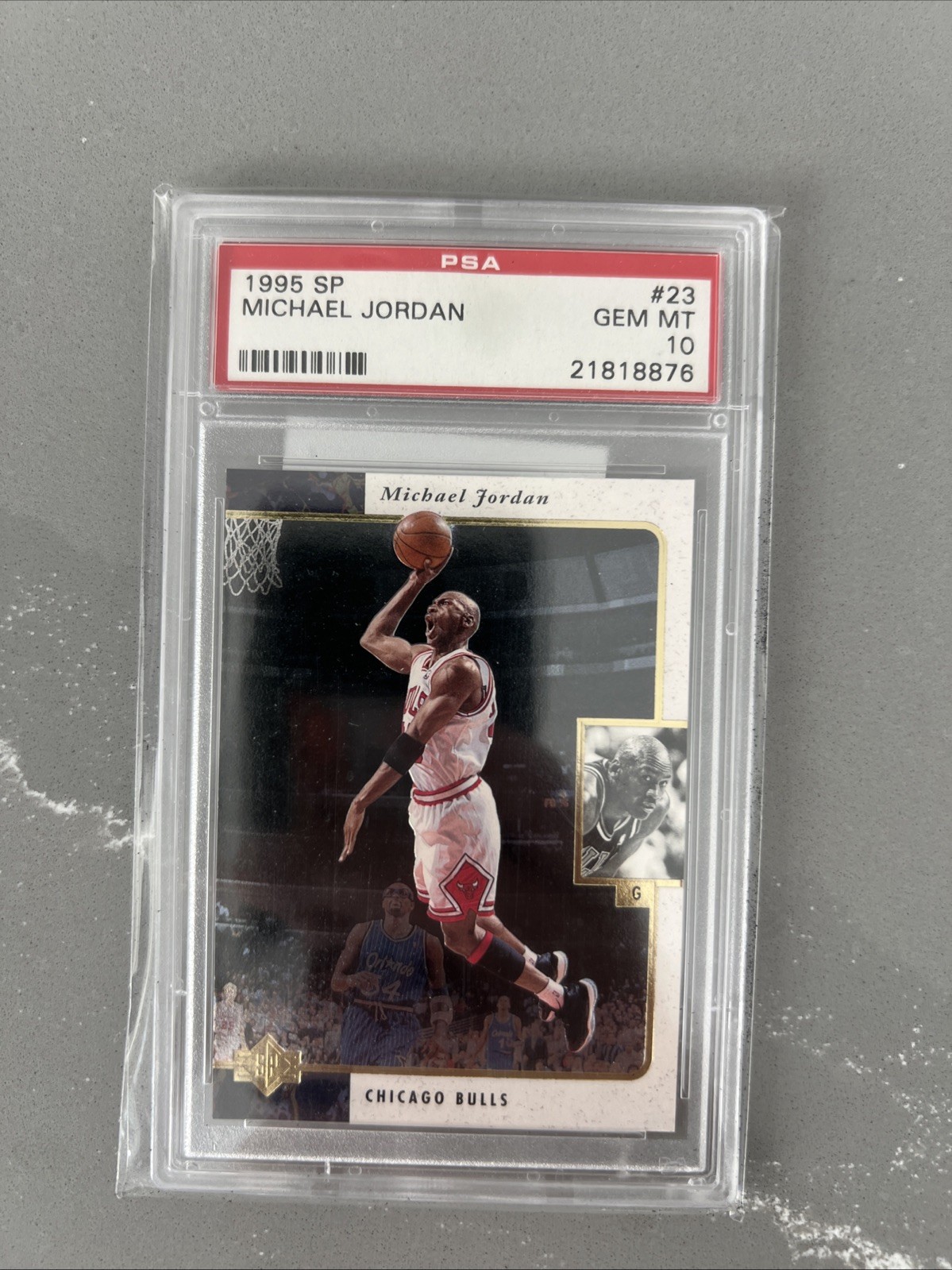 1995 SP #23 Michael Jordan card PSA 10