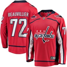 Men's Fanatics Anthony Beauvillier Red Washington Capitals Home Breakaway Jersey