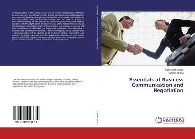 Essentials of Business Communication and Negotiation Calin-Ionel Denes