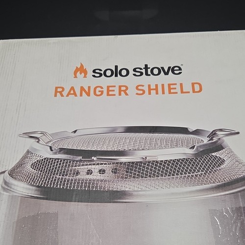 Solo Stove Ranger Shield Silver Brushed Reusable Fire Pit Accessory