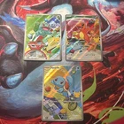 Pokemon First Partner Series 1 Bulbasaur 037 Charmander 038 Squirtle 039 Kanto