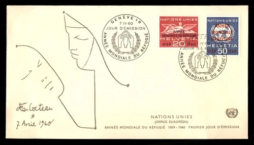 Mayfairstamps Switzerland FDC 1960 United Nations world refugee year First Day C