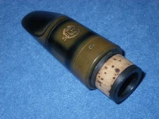 VINTAGE SELMER PARIS HARD RUBBER Eb ALTO CLARINET MOUTHPIECE - 2 = 1.7mm/.067"