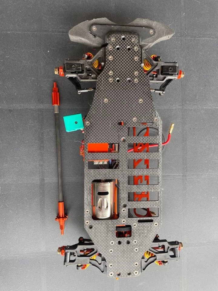 ALEX Barracuda R2 naranja anodizado Foto 2 de 4