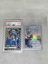 Ray Davis Rookie SP 2024 Prizm, Black & White Checker Board+ 2025 Topps AUTO RC