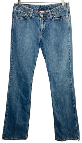 Lucky Brand Wonder Damenjeans blau Größe 6/28 Y2K Bootcut 28”x 32” Vintage - Bild 2 von 12