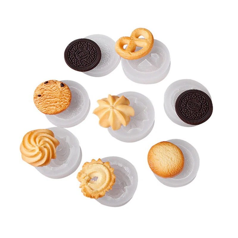 Silicone Cookie Mold DIY Mini Cream-filled Cookies Baking Tool