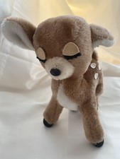 Vtg R Dakin Bambi Deer plush Stuffed animal With Tags 1974 10 Korea Reindeer