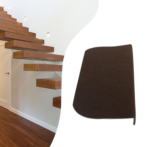 55*24cm Stair Treads Set of 13 Carpet Rugs Protection Cover Floor Mats Non Slip - Picture 2 of 7