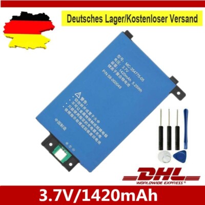 58-000049 Akku Ersatz für Amazon Kindle PaperWhite 2nd/3rd S13-R1-D S13-R1-S