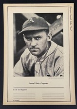 1946-49  W603 SAM CHAPMAN - Philadelphia -Sports Exchange Set #7 -RARE-