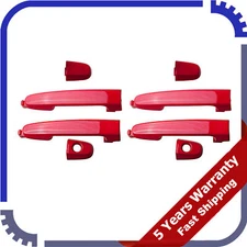 For Toyota Camry Corolla RAV4 3P0 Absolutely Red Set of 4PCS Outside Door Handle