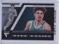 LaMELO BALL ROOKIE CARD 2020 Panini Flux Basketball FLOW MOTION CHARLOTTE HORNET