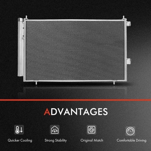 New Radiator & AC Condenser Cooling Kit for Toyota RAV4 2016-2018 Manual L4 2.5L - Picture 3 of 9