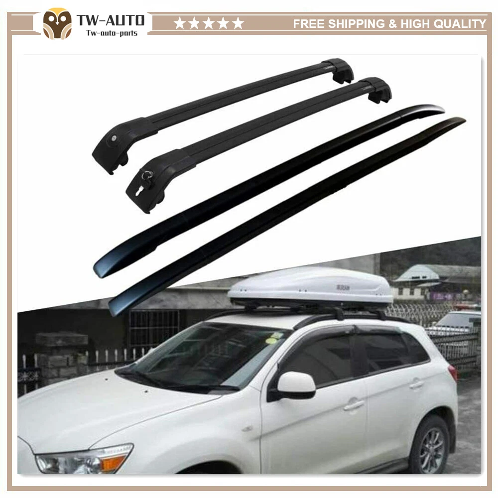 Roof Rack Cross Bars Crossbars Fits for Mitsubishi ASX Outlander Sport 2010 2021