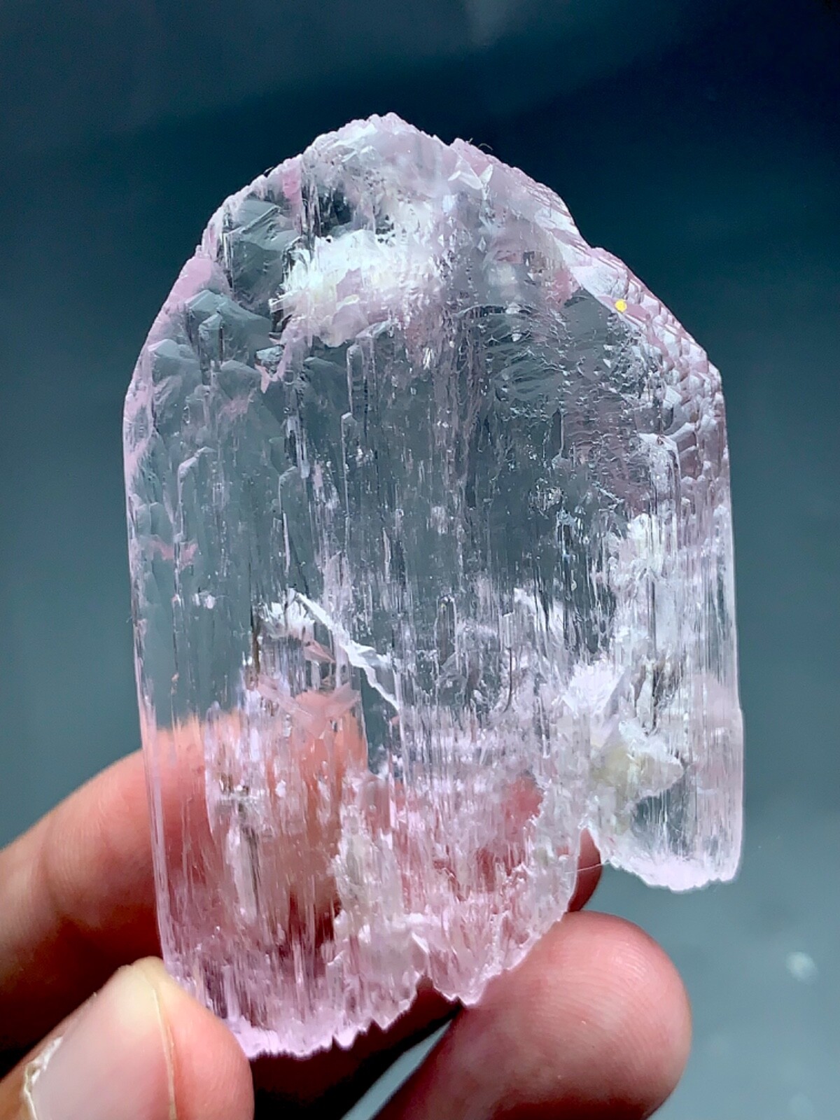 Afghanistan Natural Pink Kunzite Crystal 48g Healing Stone