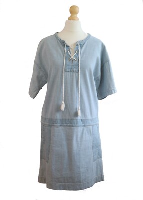 white christmas dresses MiH Jeans Denim Mini Dress – OWNI main image 1