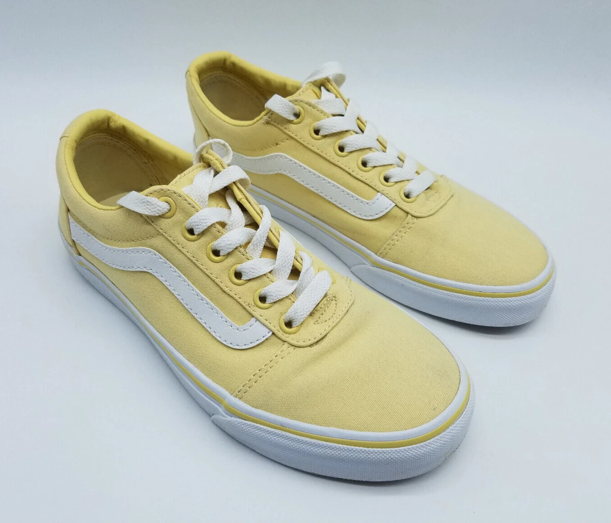 Vans low tops womens yellow deals