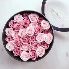 New Rose Soap Flower Gift Box for Birthdays, Valentine's Day, Graduation Teacher