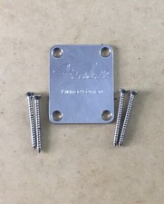 Vintage Spec Fender Limited Edition Aged Relic Neck Plate Stainless Steel Screws