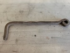 Rustic Wrought Iron antique gate or barn door latch or hook