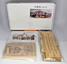 GME GRIZZLY MTN ENTERPRISE O 1:48 SCALE TOMAHAWK STATION LASER WOOD CUT KIT TS-O