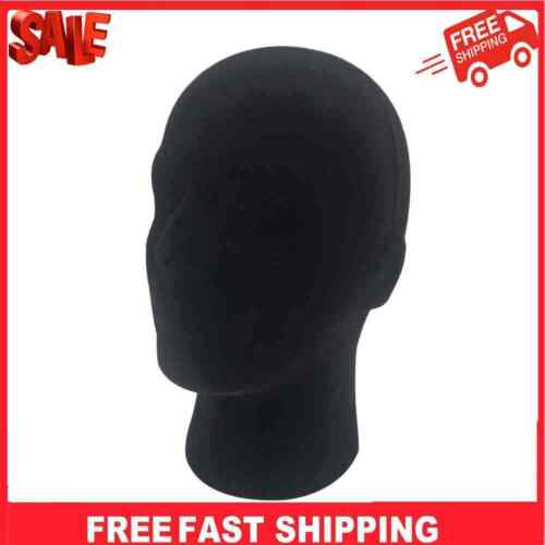 Practical Model Hat Wig Glasses Male Foam Mannequin Head Display Stand Rack - Picture 5 of 12