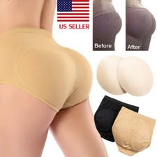 Women's Padded Booty Shaper Butt Lifter Panty Ass Hip Enhancer Briefs Underwear