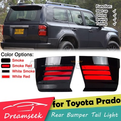 2x LED Heck Rückleuchte Für Toyota Land Cruiser Prado LC250 2024+ Stoßstangen
