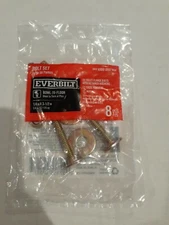 Everbilt Universal Brass Bowl to Floor Toilet Bolt Set-1/4" x 3 1/2" 