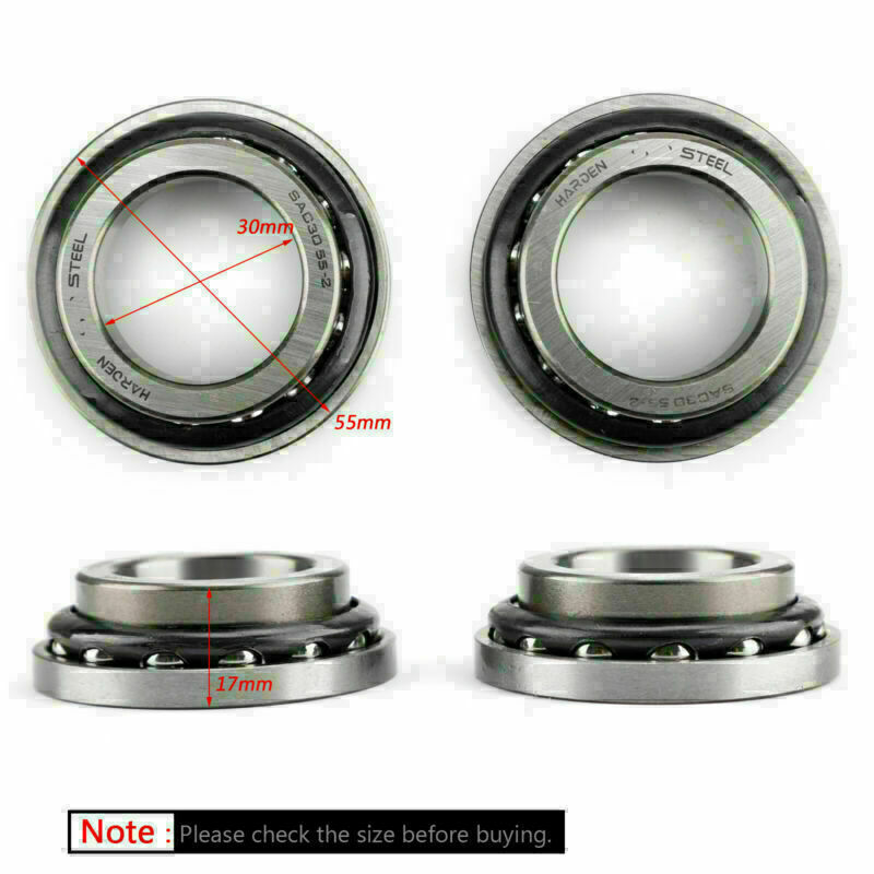 Lower Steering Stem Bearing & Seals Kit For 93-06 Yamaha Kodiak 400 2x4/4x4