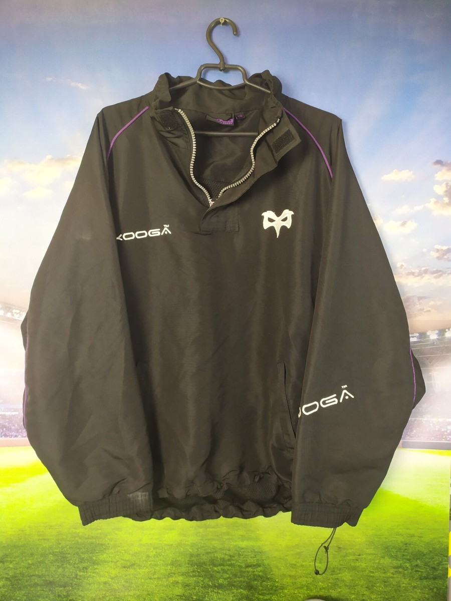 Veste D'entraînement Ospreys Rugby Noir - KooGa - Homme Taille L - Bon état