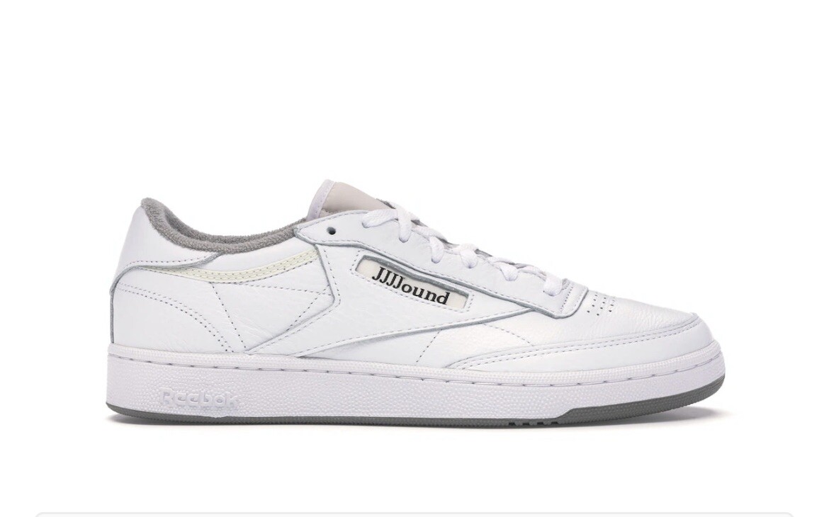 Size 9 - JJJJound x Reebok Club C 85 Grey