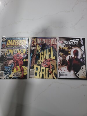 Daredevil lot of 3 issues 146 226 and 500 Marvel Comics volume 2 
