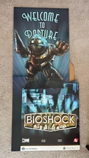 Rare New 5 Foot BioShock STANDEE CUTOUT GAME STORE DISPLAY XBOX 360 Life Size